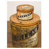 2 collector tins may contain product