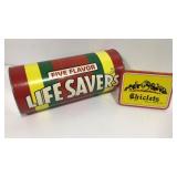 2 Candy Collector Tins - Life Savers & Chiclets