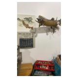 Fish, Calendar (1975) featuring fish & Tacklebox