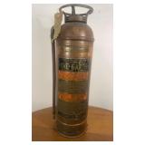 Antique Copper/Brass "The Garth" Fire Extinguisher