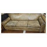 Leather 3 seated couch