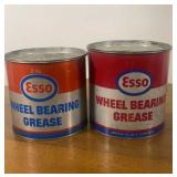 2 Esso Wheel Bearing Grease Tins