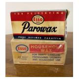 2 Full Esso Wax Products