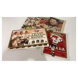 Team Canada Items - pins, magazine & newspapers