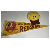 Washington Redkins Hat & Pennant