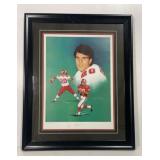 Doug Flutie memorabilia - autographed & framed