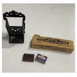 Match, stick holder and match sticks