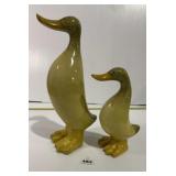 Ceramic ducks