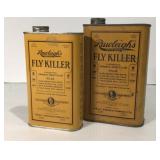 Two Tins of Rawleighï¿½s Fly Killer