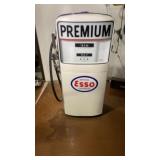 Vintage Premium Esso Gas Pump
