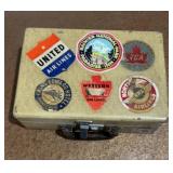 Vintage make up chest or suitcase