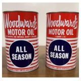 2 Woodwardï¿½s motor oil never opened