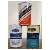 3 assorted Ford oil products never opened