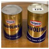 Texaco Havoline oil products never opened