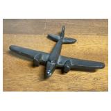 Metal plane paperweight