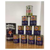 Royal triton collector tins larger one unopened