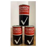 3 check gas treatment cans unopened