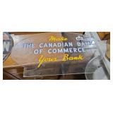 Canadian Bank of Commerce plastic sign