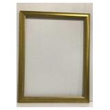 Empty gold painted frame - approx. 29"w x 37ï¿½h