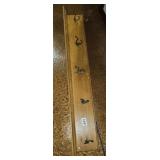 Vintage coat hanger/shelf