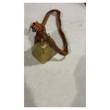 Antique Vintage Brass Cow Bell