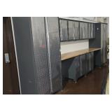 Full set of Garage Cabinets, 184 inch wide