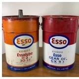 Esso 5 Gallon Oil Products