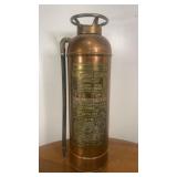 Vintage Canadian Pacific Railway fire extinguisher