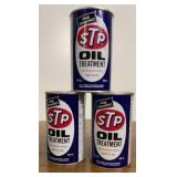 3 Unopened STP oil treatment