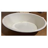 Collectable porcelain coated basin
