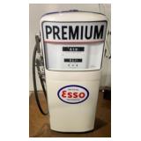 Vintage Premium Esso Gas Pump