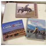 3 books about rodeo and cattlemen