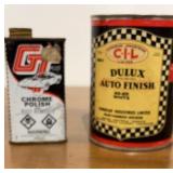 2 collector tins may contain some of the product