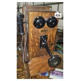 Vintage Northern electric wall hung telephone