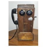 Vintage wall hung telephone