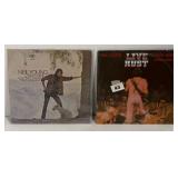 2 Neil Young Vinyl Records