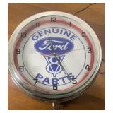 Genuine Ford Parts clock that still keeps time