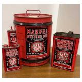 Marvel mystery oil lubricant some containers