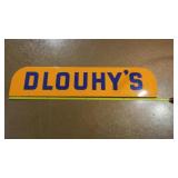 DLOUHYï¿½s heavy metal 46" sign