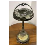 Vintage Ashtray Holder with ESSO Ashtray & Matches