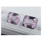 $9,450 Appraisal - 19.37 ct Cert. Pink Kunzite ger