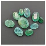 $6,800 Appraisal - 8.62 ct Cert. Emerald gemstoneL