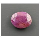 $4,500 Appraisal - 3.82 ct Cert. Untreated Ruby ge