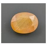 $7,050 Appraisal - 7.85 ct Cert. Yellow Sapphire e