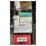 Box of miscellaneous automotive items