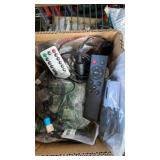Box of miscellaneous electronic items