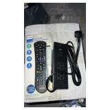 Universal remote control and phone charger