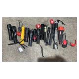 Assorted flashlights
