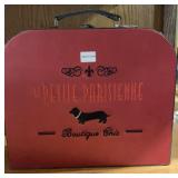 Large decorative suitcase