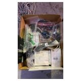 Box of miscellaneous electronic stuff